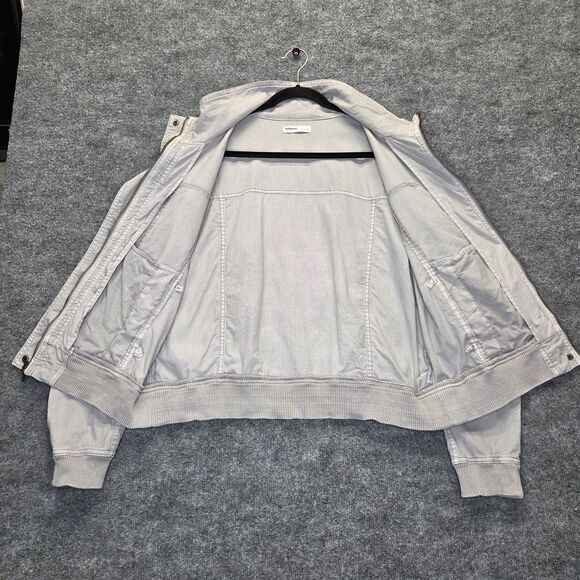 Sonoma Bomber Jacket Mens Large Full Zip Stand Collar Retro 80s 90s Costume - Picture 5 of 9